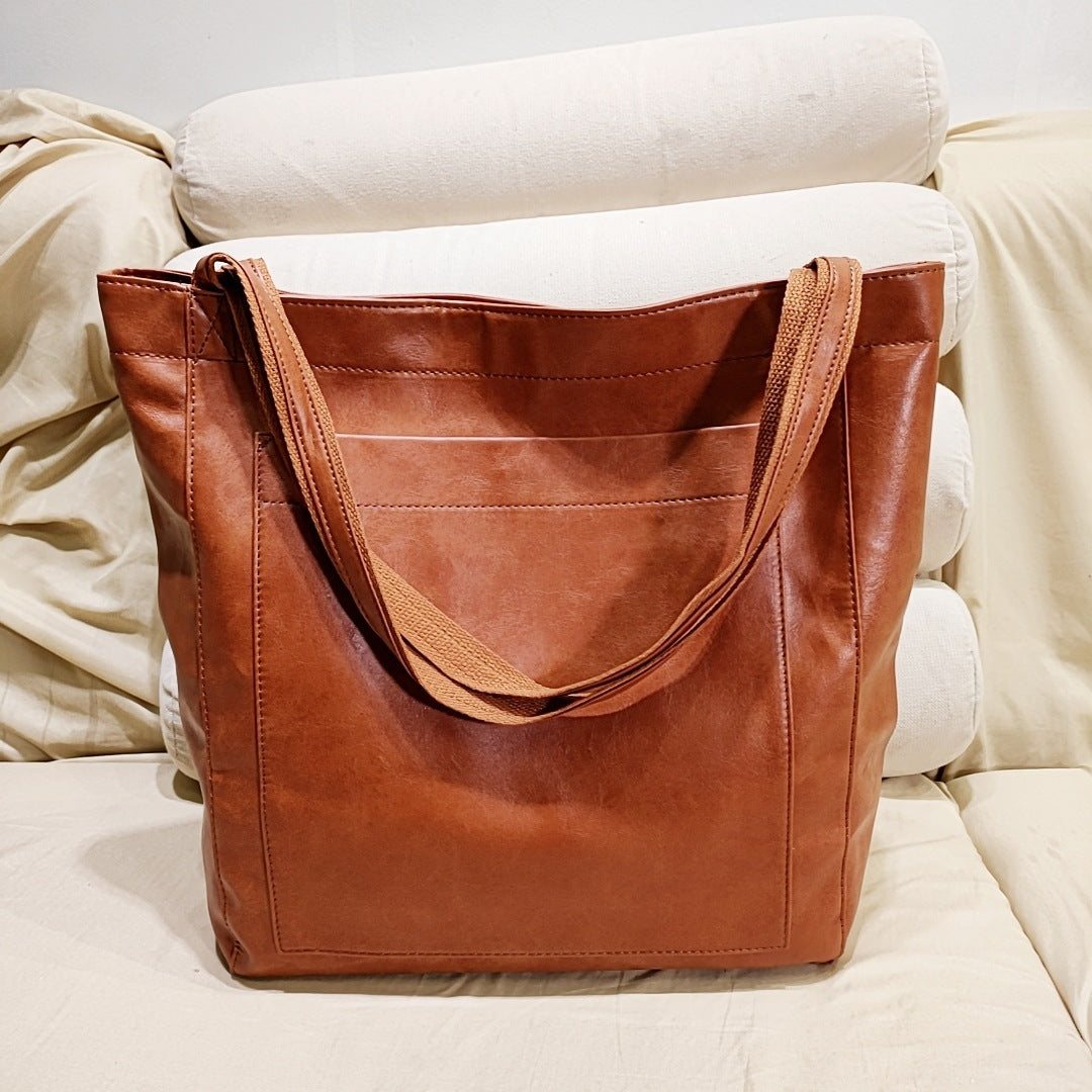 Alex │ Vegan Leather Tote