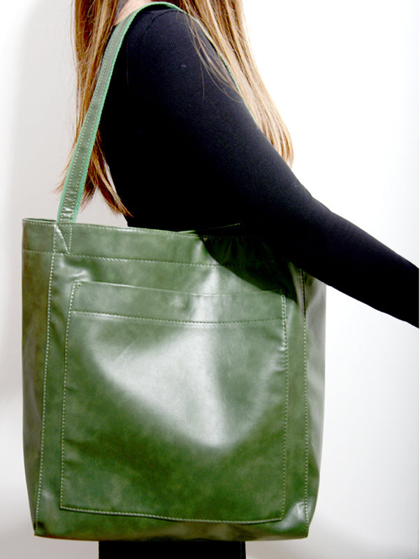 Alex │ Vegan Leather Tote